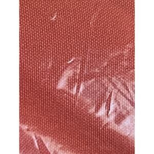 LA Linen Polyester Poplin Square Tablecloth Coral Red 58" Made in USA